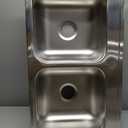 Elkay D23319 Dayton 33" Drop In Double Basin Stainless Steel Kitchen Sink - 1 Faucet Hole (33 x 19 x 6.5)