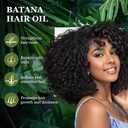 Batana Oil for Hair Growth and Nourishment-100% Raw Unrefined Batana from Honduras,Strengthens, Moisturizes, Reduces Hair Fall(120ML,4.06FL.OZ)