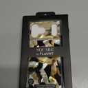 Flaunt Official Square Protective Case - Compatible with iPhone 17 Pro Max - Compatible with MagSafe & Wireless Charging - Drop-Tested & Shockproof - (Brown Abalone)