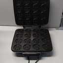 16 PCS Mini Waffle Maker Machine, Nonstick Waffles Iron Quick Heat-Up Surface, Simple & Easy Tiny Chaffle Baker for Home & Restaurants, Small Bites for Kids, Perfect for Breakfast, Desserts & Snacks