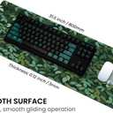 Long Gaming Mouse Pad 31.5 x 11.8 inches, Extended Anime Mousepad, Large Mouse Mat with Non-Slip Base, Full Keyboard Mat with Stitched Edges for Gaming and Office (Cute Cat)