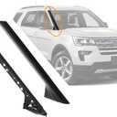 Windshield Trim Molding A-Pillar Set, Compatible with 2011-2019 Ford Explorer,Front Outer & Inner Right Passenger BB5Z7803144AA BB5Z-7803136-AA BB5Z7803136BA BB5Z-7803144-AA 926-451 Window Accessories