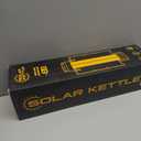 Solar Kettle 2.0, portable backpack solar water boiler, NEW and improved, 17oz (1/2 L)