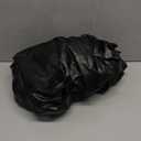 ULTCOVER 600D Tough Canvas Heavy Duty Rectangular Patio Table and Chair Cover - Waterproof Outdoor General Purpose Furniture Covers 88Lx62Wx28H inch, Black