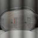 TETOTE Oval Led Lighted Bathroom Mirror Matte Black Frame 20" x 32" Front and Backlit Oval Light up Vanity Mirror with Lights, 3 Color Illuminated Dimmable Anti Fog Wall Mount, IP54 CRI 90+