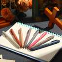 80 Pcs Motivational Pens Christian Ballpoint Pens Inspirational Quotes Writing Tool Small Retractable Tiny Black Ink Religious Gifts for Women Men Office School (Light Color)