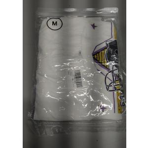 Oversized Football Shirts Women Game Day Tshirt Football Outfits Team Fan Gifts Tee Tops (White, M)