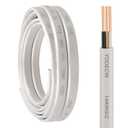 14/2 NM-B Wire with Ground - 10FT 14 Gauge Non-Metallic Sheathed Cable Pure Copper 14 AWG 2 Conductor Residential Indoor Wire for Outlets, Switches and Other Loads etc.