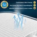 AAY Disposable Bed Pads 36" x 36" (50 Count) , Extra Large Heavy Duty Incontinence Underpads, Super Absorbent 3XL Chucks Pee Pads for Adults, Kids, Pets, Puppy Training