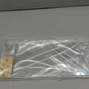 KOTEMON Acrylic Tilted Computer Keyboard Stand for Compact Keyboard, 78 Keys Keyboard, with White Silicone Strip, 11.8 Inch Width