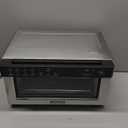 Gourmia Toaster Oven Digital Air Fryer - Convection Mode with 4 Slice Capacity, 3 Rack Positions, 12 Presets, Toast, Bagel, Bake, Roast, Broil, Dehydrate, Popcorn, Fits 9" Pizza, Stainless Steel (Large, Silver)