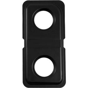Allstare WB34K10010 Burner Drip Pan Replacement Parts for GE Hotpoint Stove Parts Black Stainless Steel Double Drip Pans WB34K10016 GE Hotpoint Gas Stove Range Catch Pan (Left Side) 1 Pcs
