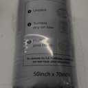 Couch - Fluffy & Cozy Cable Jacquard Tufted Throw for Women Gift, Thick and Warm Christmas Blanket for Winter, Grey, 50x70 Inches