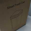 LJIACLEA Black Bathroom Can 2.6 Gallon Motion Sensor Cans Automatic Touchless Garbage Bin Small Smart Can for Bathroom, Kitchen, Toilet, Bedroom, RV