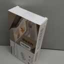 Enhon Expandable Sliding Drawer Organizer for Kitchen Drawers, Deep Drawer Organizer Tray with Adjustable Dividers, Sliding Kitchen Drawers Tray for Utensils, Silverware & Accessories, 11.418,White