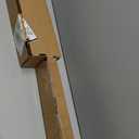 Ivilon Drapery Treatment Window Curtain Rod - Square Design 1 1/8 Rod. 48 to 86 Inch. Black