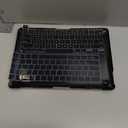 Korean Keyboard Cover for Apple 2026 2025 2024 2023 MacBook Air Laptop with M5 M4 M3 M2 chip 15.3-inch A3448 A3241 A3114 A2941,MacBook Air 13.6 inch A3449 A3240 A3113 A2681 Skin Protector-Black