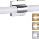 TRLIFE Modern Bathroom Vanity Light, 10W LED, 3 Color Temperature, Dimmable, 18.1inch, Stainless Steel