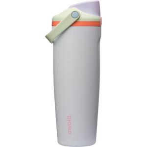 Owala FreeSip Sway Insulated Stainless Steel Water Bottle with Two-Way Spout, Built-In Straw and Bucket Handle, Made for Travel, School, and Sports, 30oz, BPA Free, Leak Proof, Beach House