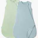 PurComfy Supersoft Sleep Sack 0.5 TOG, Premium Bamboo Viscose Sleeping Bag Thin Baby Wearable Blanket 2-Way Zipper Sleep Sack