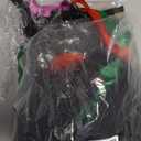 Light Up Witch Costumes for Girls, Toddler Halloween Dress with Broom and Hat, Kids Witch Costume Glow in the Dark for Wicked Halloween DressUp Party (M) over 2 years