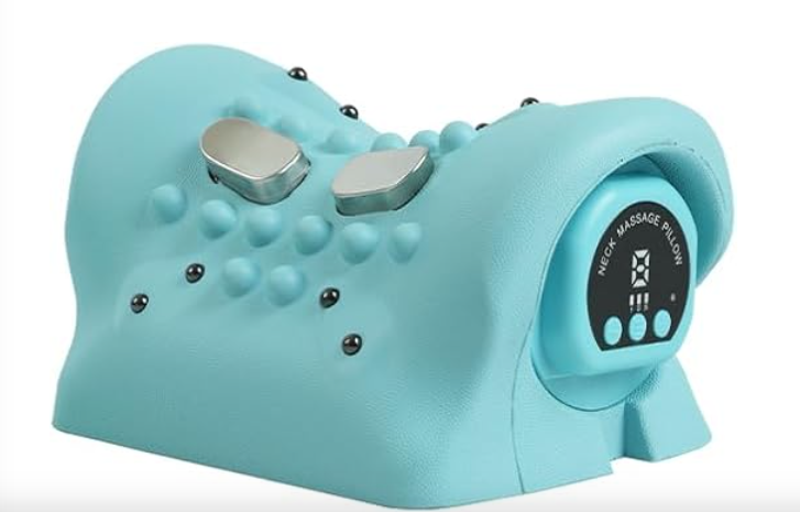 Neck Massager 2026 New Upgrade 3 in 1 Portable Massager with Heat &Comfortable StretchingAdjustable Intensity for Neck & Shoulder Relaxation at Home,Office,Travel