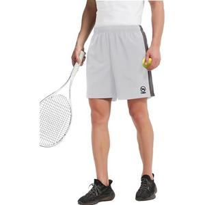 Men's Tennis Shorts 7 in Running Shorts Gym Workout Shorts for Mens, Large