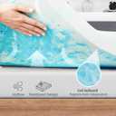 Memory Foam Mattress Topper King - 4 Inch Gel Infused Bed Toppers, Pressure Relief Mattress Pad, CertiPUR-US Certified
