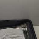 AIPERRO Stainless Steel Litter Box | XXL Deepened 8" Design Enclosed Box with Lid for Big Cats | High Sided, Anti-Urine Leakage | Non-Stick Bottom & Includes Litter Mat & Metal Scoop (Dark Gray)