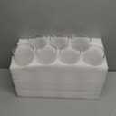 7pcs Glass Cylinder Vases for Centerpieces - 10 Inch Tall Glass Vases for Flower, Clear Flower Vase Bulk Floating Candle Vase for Table Centerpiece Wedding Home Dcor