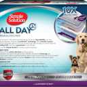 Simple Solution All Day Puppy Training Pads Lavender Scented Leak-Proof Pee Pads for Dogs Disposable and Absorbent for Housebreaking and Indoor Use 23 x 24 Inches 100 Count