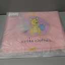 Room Hanging Storage Organizer, Fun & Colorful Storage & Organization for Clothes, Toys, & More. Wall & Door Attachable, Water-Resistant. Ideal for Kids' Room, Locker Kindergarten or Playroom (Pink)