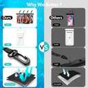 4 Pack 8.5 Waterproof Cell Phone Pouch - Underwater Dry Bag Case Lanyard -Water Proof Clear Holder Protector for iPhone 17 16 Pro Max Plus Air Samsung Galaxy S25 Ultra Note for Beach Swimming