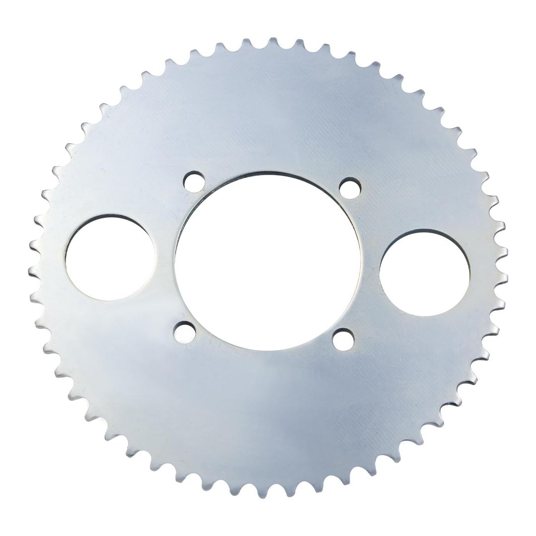 T8F 54T 54mm Tooth Rear Dirve Sprocket Aftermarket Replacement Parts Fits for 47cc 49cc 2 Stroke Chinese Kids Mini Moto Pocket Bike Gas Scooter ATV Quad Pit Dirt Bike