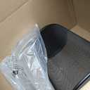 Mind Reader Mesh Trash Can, 16.65L (4.4 gal), Waste Paper Basket, Round, Office, Metal Mesh, Black