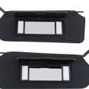 Automotive Sun Visor with Updated Bright LED Lights Sunvisors Replacement for Corvette C5 Chevrolet 1997-2004 Replaces 10442033 10442034 Left Driver and Right Passenger Side