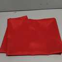 Hiasan Small Tablecloth for Square Tables - Waterproof and Spillproof Washable Fabric Table Cloth for Dining Room Kitchen Party (Red, 40 x 40 Inch)