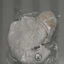 Women 2Pcs Lingerie Set Lace See-Through Sleeveless Camisoles High Waist Long Skirts with Chain Sleepwear (White, L)