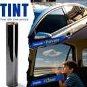 ARANA 5% VLT 30" 15FT Ceramic Car Window Tint Film, Heat Resistant & 99% UV Blocking Privacy Protection