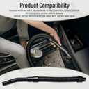 72046-06-0327 Hose Replacement, with Universal Attachments Adapter Kit for Or-eck BB850, BB870, BB1000, BB1100, BB1200 Vacuum (Extended length: 4 feet)