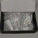 Asidrama 10 Pack Champagne Bronze and Matte Black Kitchen Cabinet Knobs Cabinet Hardware Zinc Knobs for Dresser Drawers (Single Hole Knob)