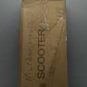 Dual-Brake Shock-Absorbing Kick Scooter, Anti-Skid PU Wheels, 4 Height-Adjustable Positions, Wider Pedals, Suitable for Children Over 6 Years Old, Teenagers & Adults (Black)