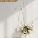 Epock Towel Hooks for Bathrooms Set of 3, Screw-in Stainless Steel Robe Coat Clothes Hook Bathroom & Kitchen Round Style Small Wall Hooks Rustproof -Matt Black (Base diameter=1.8cm/0.709")