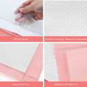 Rocinha Disposable Changing Pads for Baby 24 Inches x 17 Inches Disposable Underpads Waterproof Diaper Changing Pad Breathable Underpads Bed Table Protector Mat Changing Pad Liner
