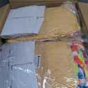 Fovths 24 Pack Luau Grass Table Skirt Natural 9 Feet x 29.5 Inch Hawaiian Table Skirt for Tropical Hawaiian Party Decorations Luau Party Costume Party, Straw Yellow