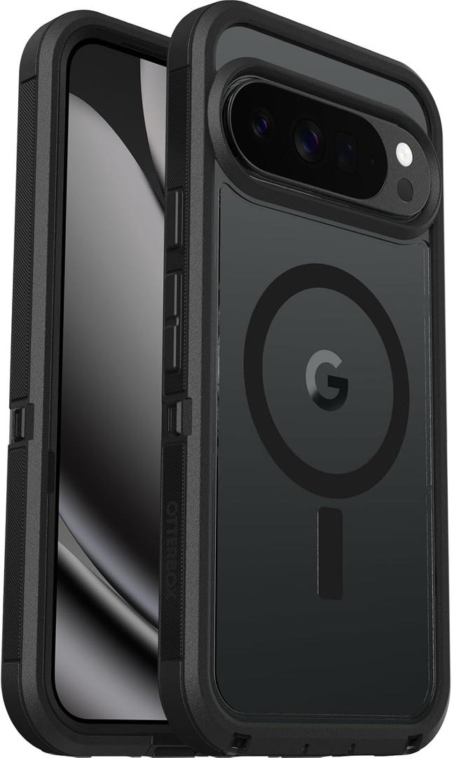 OtterBox Defender Series Pro XT Case with Pixelsnap for Google Pixel 10 Pro XL - Dark Side Black