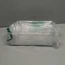 2 Pack Stackable Refrigerator Organizer, Soda Can Dispenser Pop Cans Container Beverage Holder with Lid for Fridge, Freezer, Kitchen, Clear Plastic Storage Bins-Holds 10 Cans Each