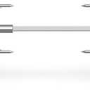Weber Spirit & Pellet Rotisserie HeavyDuty Electric Motor, Stainless Steel Shaft & Forks, Fits Spirit Gas Grills & Searwood 600 Pellet Grill