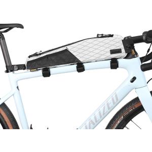 Rhinowalk Bicycle Top Tube Bag Bike Front Frame Bag Waterproof Extra Long Cycling Accessories Upper Pipe Nylon Pouch Pack for Mountain Road Bike
