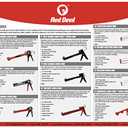 Red Devil 3984 9" Professional No Drip Caulk Gun - Thrust Ratio 10:1
